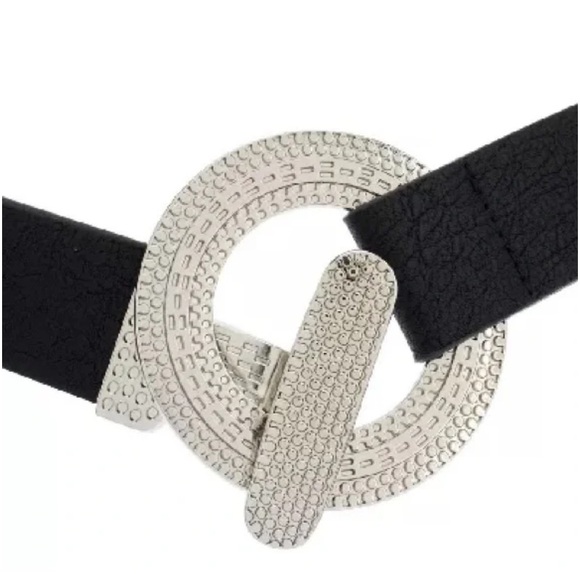 Set of 2 Susan Graver Textured Toggle Belts - Picture 12 of 16